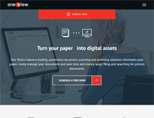 Tablet Screenshot of one-view.com